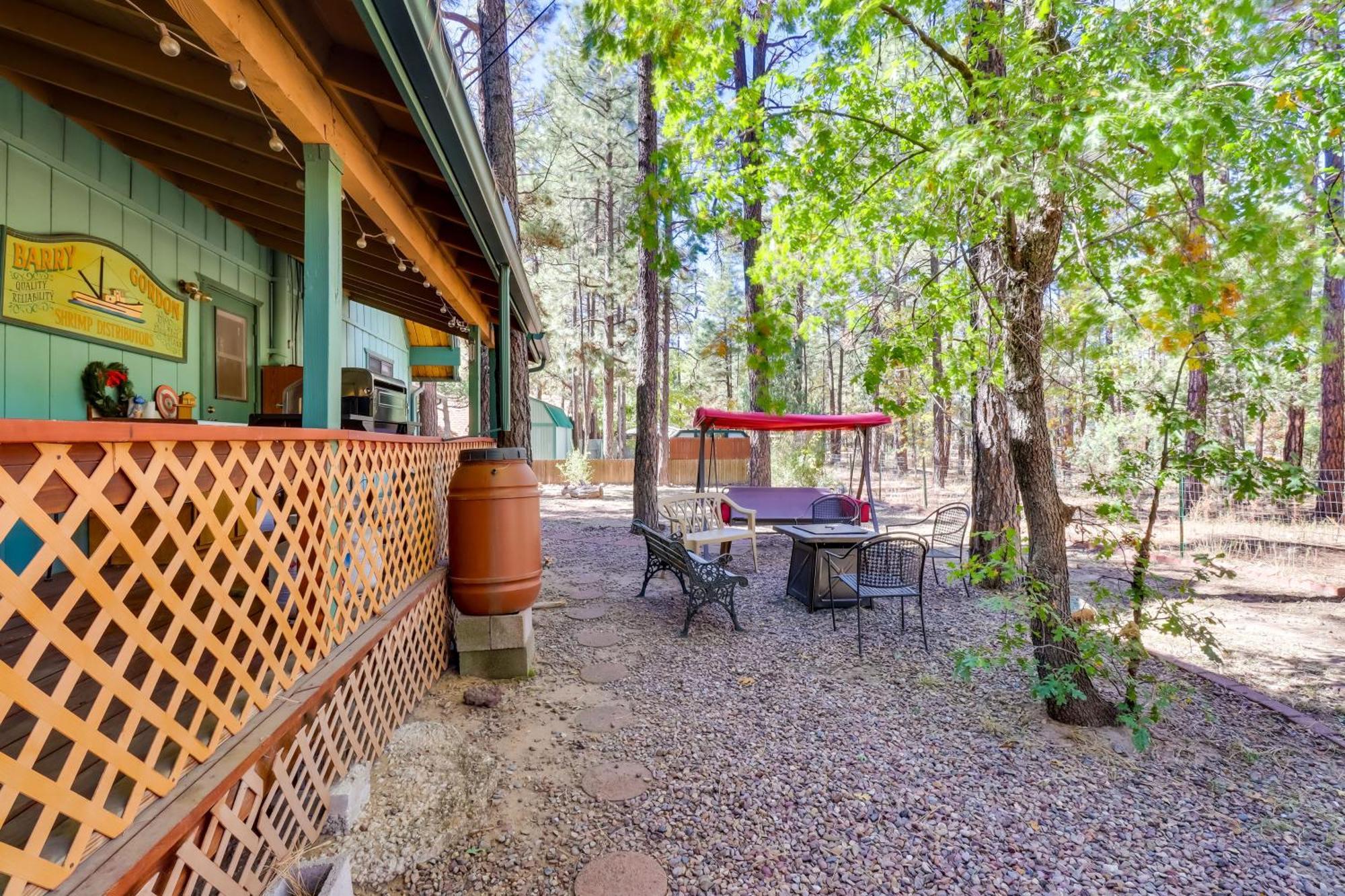 Outdoor Paradise In Lakeside, 2 Mi To Rainbow Lake Pinetop-Lakeside Zewnętrze zdjęcie